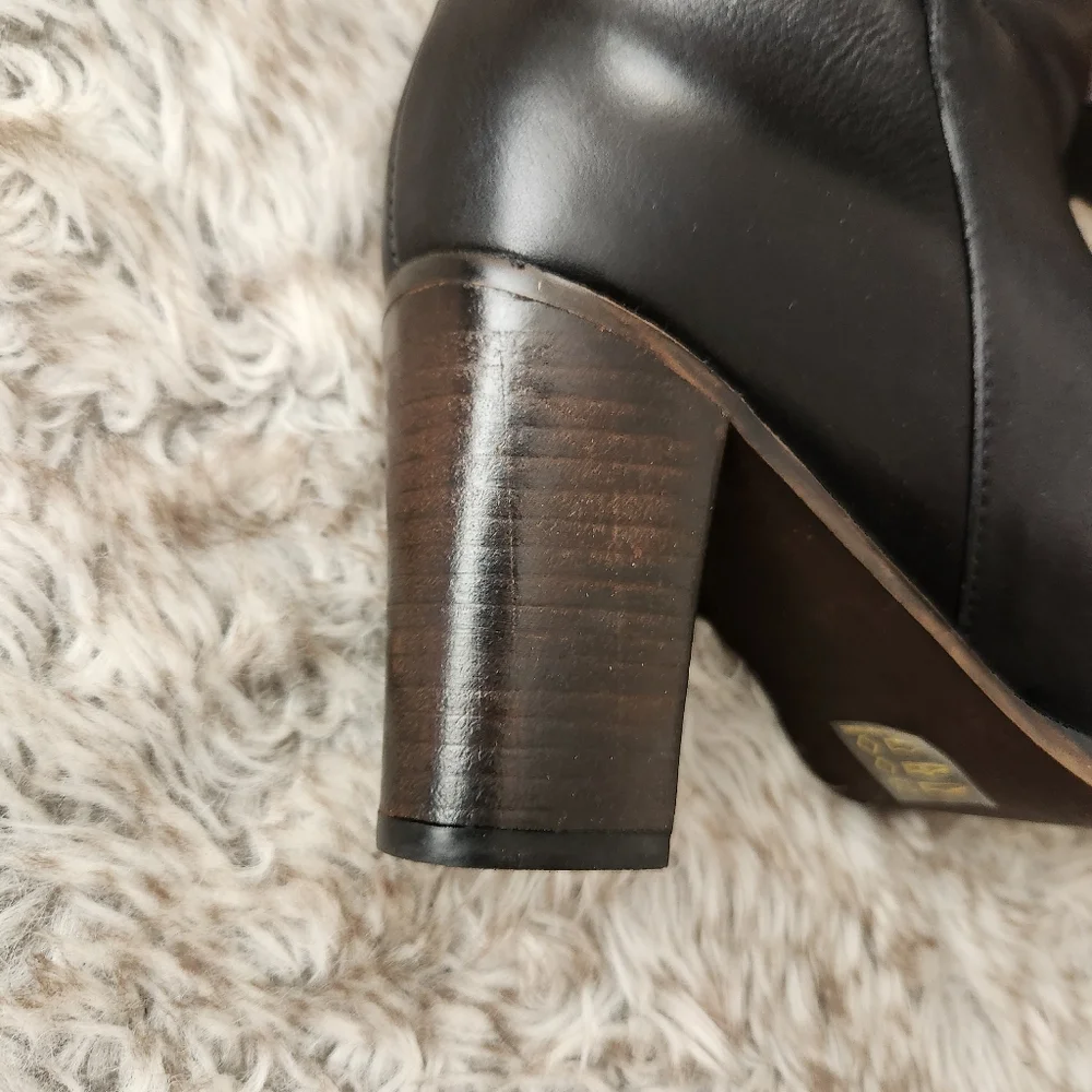 Free‎ People Georgie Over-the-knee Boots in Black Leather